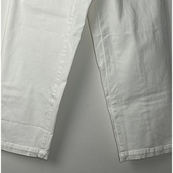 Madewell The Tall Curvy Emmett Wide Leg Jean 24T Tile White Welt Pocket Edition - Picture 6 of 13